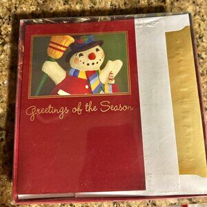 18 Christmas Card ~ Luxury Greetings with foil-lined Envelopes!